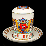 0033908/81.21561.00.1 ЛФЗ БОКАЛ С БЛ. с КРЫШ. Снеж.утро Ростов Великий ТН1