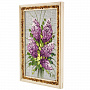 Панно в янтарной раме "Букет цветов" 27х18 см, фотография 1. Интернет-магазин ЛАВКА ПОДАРКОВ