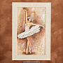 Картина с перламутром "Балерина", фотография 2. Интернет-магазин ЛАВКА ПОДАРКОВ