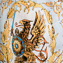 Платок шелковый "Императорский дом" 110х110 см, фотография 2. Интернет-магазин ЛАВКА ПОДАРКОВ