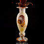 Сувенир "Цветы в вазе" (янтарь, оникс), фотография 5. Интернет-магазин ЛАВКА ПОДАРКОВ