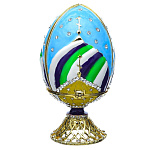 0023826-11 Традиции ФАБЕРЖЕ Сувенир ЯЙЦО пасхальное "СОБОР" рс-0599-11