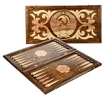 04124/60*30см  Нарды "СССР" массив Дуба 60-30см 