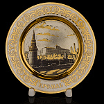 Тарелка декоративная "Москва". Златоуст
