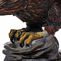 Деревянная резная скульптура "Беркут". Высота 75 см, фотография 7. Интернет-магазин ЛАВКА ПОДАРКОВ