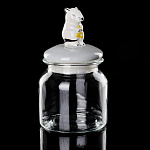 0053539/14.10054.07 ЛФЗ Под.набор БАНКА 700мл МЫШЬ с СЫРОМ (крышка серая)