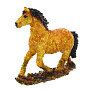 Скульптура из янтаря "Конь", фотография 4. Интернет-магазин ЛАВКА ПОДАРКОВ