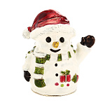 0016993-П Фаберже Сувенир НАПЕРСТОК "Снеговик" в ассортименте