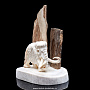 Скульптура из бивня мамонта "Мамонтенок", фотография 2. Интернет-магазин ЛАВКА ПОДАРКОВ