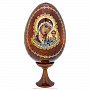 Яйцо пасхальное на подставке "Пресвятая Богородица", фотография 1. Интернет-магазин ЛАВКА ПОДАРКОВ