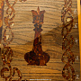 Шахматный стол с инкрустацией и фигурами из янтаря 99х53 см, фотография 10. Интернет-магазин ЛАВКА ПОДАРКОВ