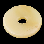 0058940 ПОДВЕСКА-ДИСК 40мм Нефрит табачный в ассортименте