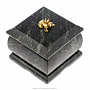Шкатулка из натурального камня "Царевна Лягушка", фотография 4. Интернет-магазин ЛАВКА ПОДАРКОВ