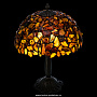 Настольная лампа из янтаря и бронзы. Высота 44 см, фотография 3. Интернет-магазин ЛАВКА ПОДАРКОВ