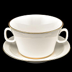 0040392/81.10974.00.1 ЛФЗ ЧАШКА+БЛЮД Бульонная Молодежная"Золотая лента" ТН1