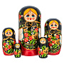Матрешка "Ягоды" 5 мест, фотография 1. Интернет-магазин ЛАВКА ПОДАРКОВ