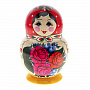 Матрешка "Семеновская" 10 мест, фотография 1. Интернет-магазин ЛАВКА ПОДАРКОВ