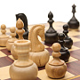 Шахматы с деревянными фигурами "Авангард" 37х37 см, фотография 6. Интернет-магазин ЛАВКА ПОДАРКОВ