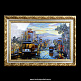 Картина с подсветкой "Летний вечер" 86х60 см, фотография 1. Интернет-магазин ЛАВКА ПОДАРКОВ