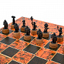 Шахматы деревянные малые "Галлы и римляне" 50х35 см, фотография 2. Интернет-магазин ЛАВКА ПОДАРКОВ