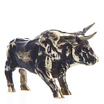 0057177  Микляихское литье Скульптура БЫК ж-222