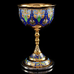  Златоуст "КУБОК" с эмалью в П/У