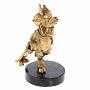 Бронзовая статуэтка "Козлик со скейтом", фотография 2. Интернет-магазин ЛАВКА ПОДАРКОВ