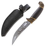 0052649 Оружие сувенирное Нож "Аспид" ,рук-дерево,ножны кожа П/У