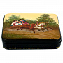 Шкатулка с художественной росписью "Тройка", фотография 2. Интернет-магазин ЛАВКА ПОДАРКОВ
