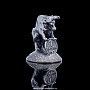 Статуэтка "Бык с монетой" (серебро 875*), фотография 2. Интернет-магазин ЛАВКА ПОДАРКОВ