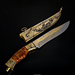 Нож подарочный "Львица" Златоуст