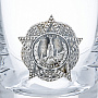 Стопка 60 мл "Орден Победа" с накладкой из серебра 925*, фотография 2. Интернет-магазин ЛАВКА ПОДАРКОВ