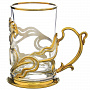 Подстаканник позолоченный "Тюльпан", фотография 1. Интернет-магазин ЛАВКА ПОДАРКОВ