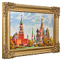 Картина янтарная "Вид на Кремль" 60х40 см, фотография 4. Интернет-магазин ЛАВКА ПОДАРКОВ