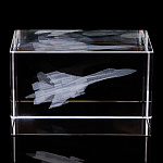 Лазерная графика. Куб "Самолет-истребитель"