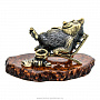 Статуэтка с янтарем "Кот - хороший день!", фотография 3. Интернет-магазин ЛАВКА ПОДАРКОВ