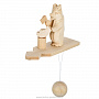 Богородская деревянная игрушка "Медведь лесоруб", фотография 3. Интернет-магазин ЛАВКА ПОДАРКОВ