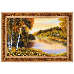 0065049-28*20см ПАННО настенной ПЕЙЗАЖ № 13 (янтарная крошка)