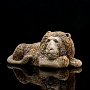 Скульптура из кости "Лев", фотография 2. Интернет-магазин ЛАВКА ПОДАРКОВ