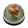 Лаковая миниатюра шкатулка для колец и запонок "Глухарь" Палех, фотография 3. Интернет-магазин ЛАВКА ПОДАРКОВ