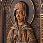 Деревянная резная икона "Матрона Московская" 32х23 см, фотография 3. Интернет-магазин ЛАВКА ПОДАРКОВ