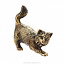 Бронзовая статуэтка "Крадущийся кот", фотография 2. Интернет-магазин ЛАВКА ПОДАРКОВ