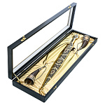 300860-Сувенирное Оружие Кинжал КУБАЧИ+2РОГА. ФР П/У