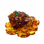 Янтарная статуэтка "Жаба денежная", фотография 8. Интернет-магазин ЛАВКА ПОДАРКОВ