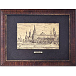 /30*40см Офорт черно-белый  "МАНЕЖНАЯ ПЛОЩАДЬ"