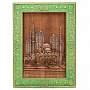 Панно из дерева "Мечеть Сердце Чечни" 86х63 см, фотография 1. Интернет-магазин ЛАВКА ПОДАРКОВ