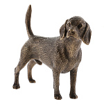 11169 Бронза Скульптура "Бигль" 