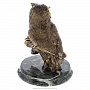 Бронзовая статуэтка "Сова на ветках", фотография 3. Интернет-магазин ЛАВКА ПОДАРКОВ