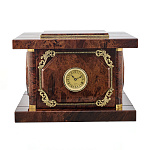 Сейф-часы из натурального камня "Классический"