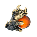 0071801/2079 Поросенок Боря Сувенир (коньячный)